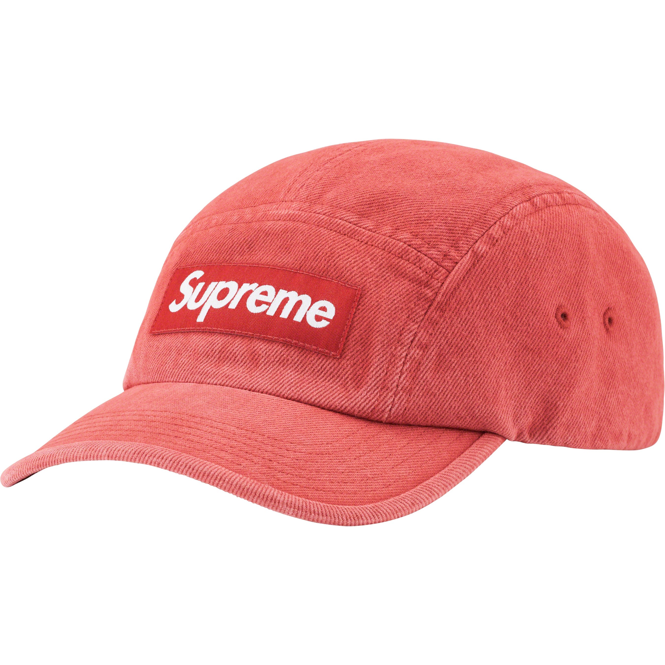 Supreme Denim Camp Cap Rust - Stylish & Durable Denim Hat for Men & Women - Perfect for Outdoor Adventures, Streetwear Fashion & Casual Wear