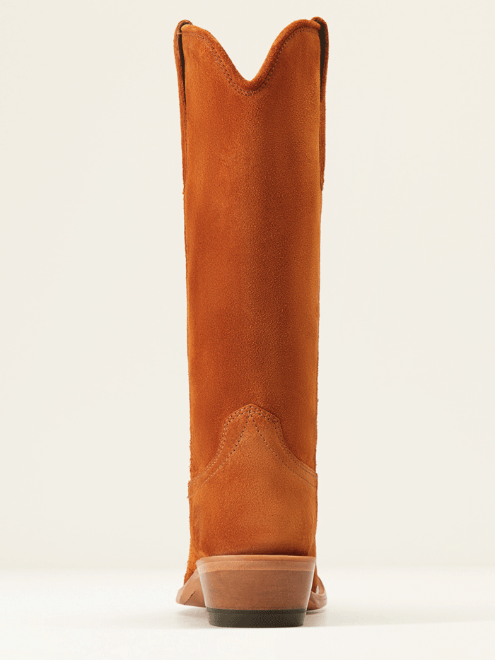 Ariat 10047001 Women's Memphis Western Boot in Penny Roughout - Perfect for Country Dancing, Rodeos & Western Fashion