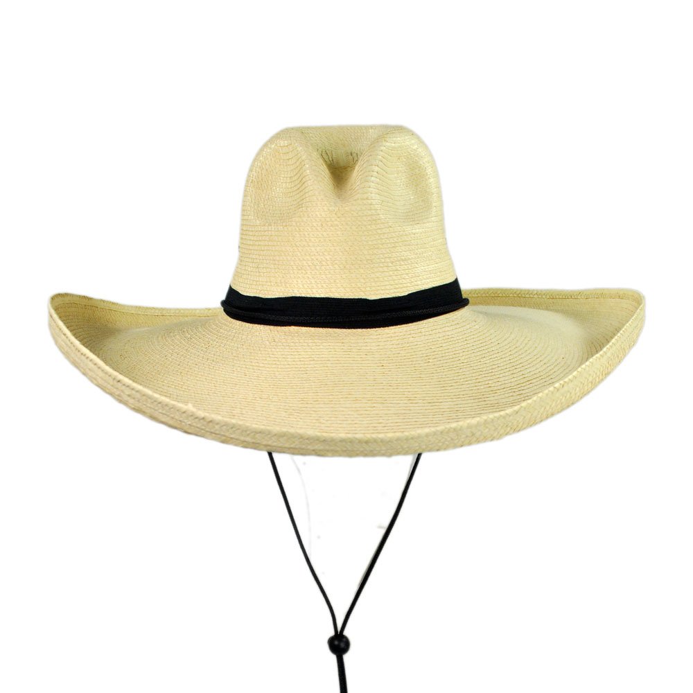 Stylish Gus Widebrim Guatemalan Palm Leaf Straw Hat for Women & Men - Perfect for Beach, Summer Vacation, and Outdoor Activities