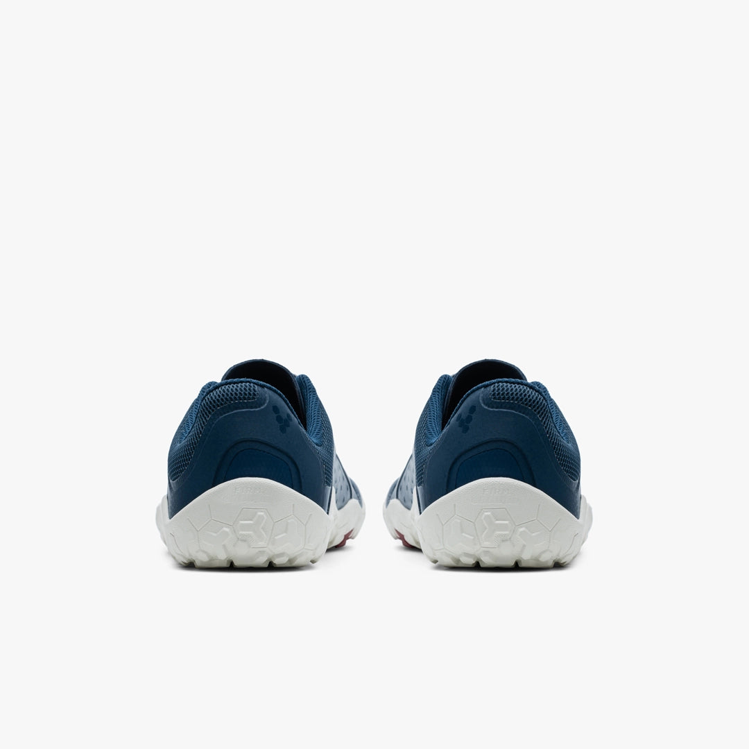 Vivobarefoot Men's Primus Trail II FG Barefoot Shoes - Insignia Blue | Lightweight & Flexible for Trail Running, Hiking & Outdoor Adventures
