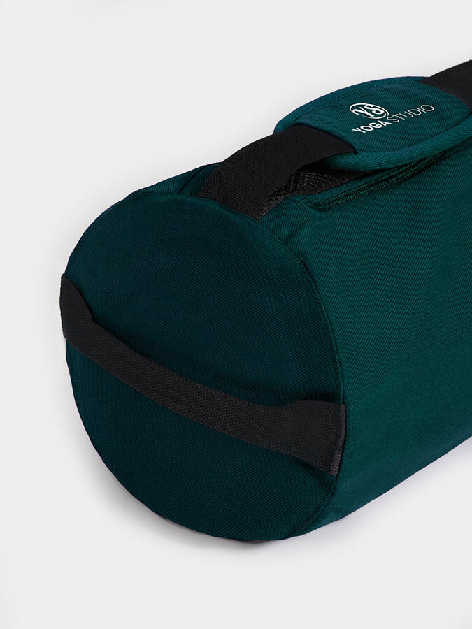 GOTS Certified Organic Cotton Yoga Bag for Women & Men - Eco-Friendly Yoga Mat Carrier with Pockets - Perfect for Yoga Studio, Gym, Travel & Workout Essentials Storage