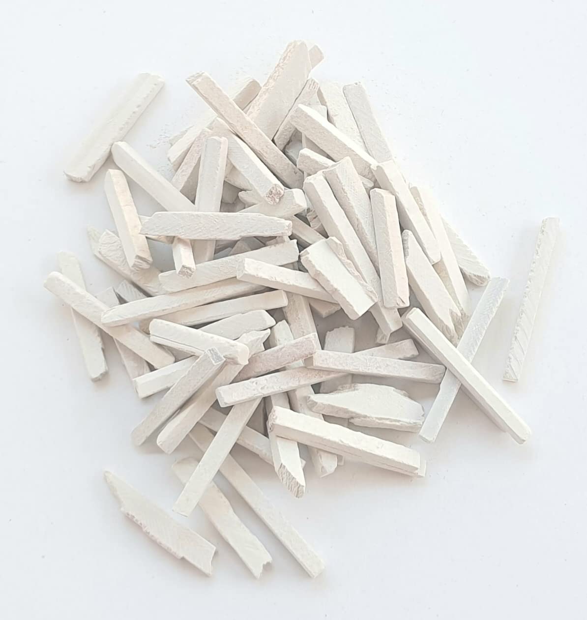 Natural White Slate Chalk Pencils - Thick & Durable (250g) for Kids, Teachers & Artists - Perfect for School, Classroom & Home Use