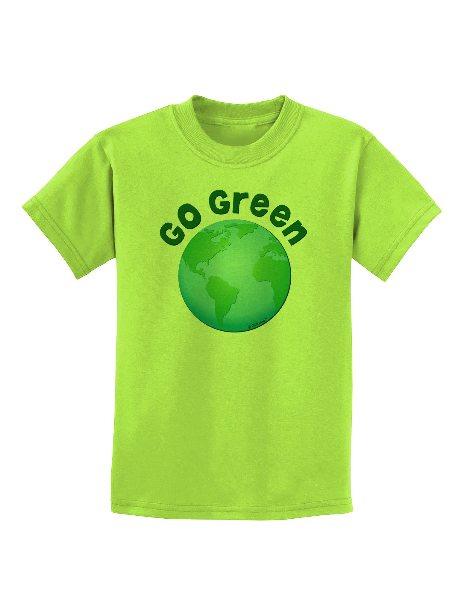 Eco-Friendly Planet Earth Kids T-Shirt | Organic Cotton Sustainable Tee for Boys & Girls | Perfect for Earth Day, School Events & Environmental Awareness