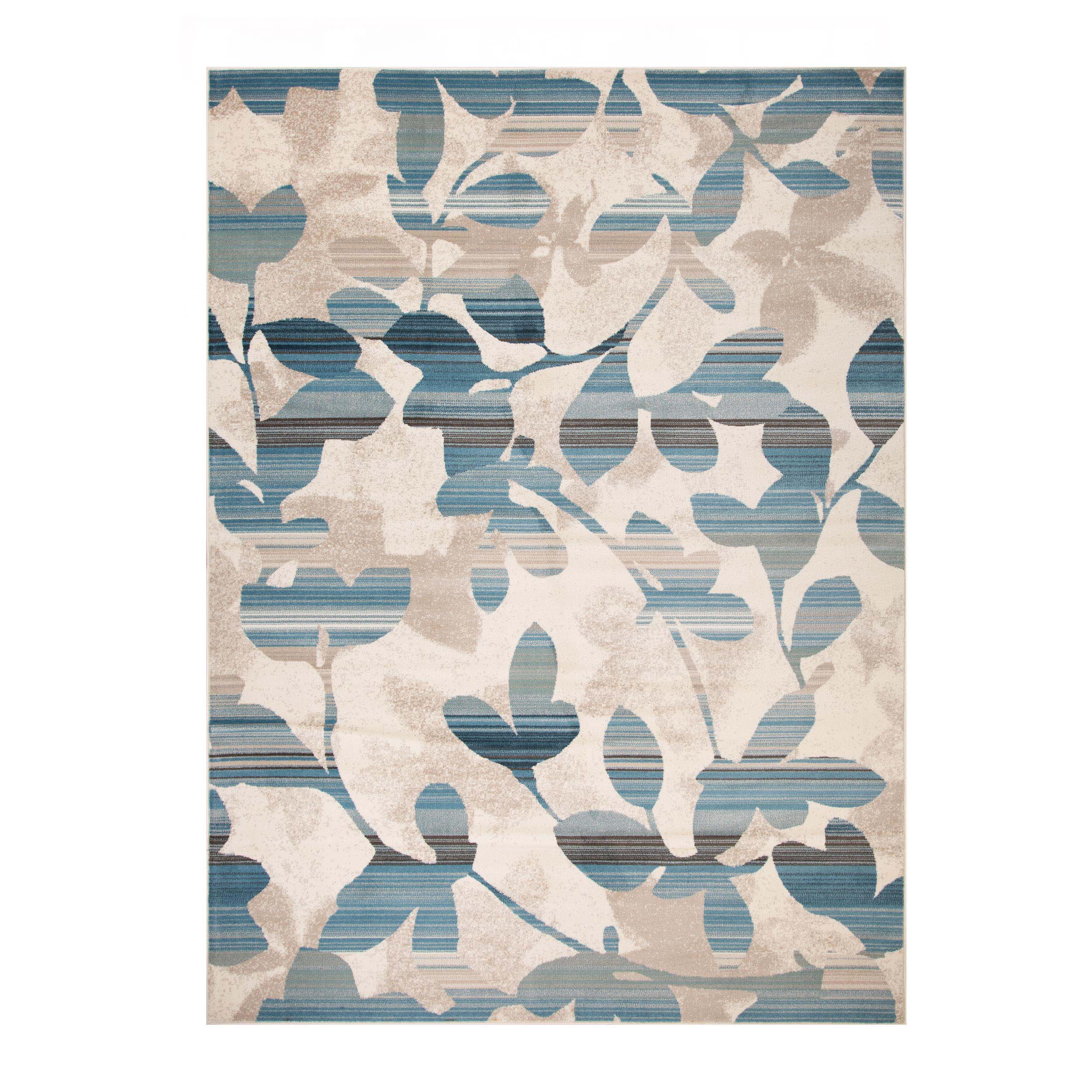 Mahonia Leaf & Vine Indoor Area Rug or Runner - Non-Slip Boho Home Decor for Living Room, Bedroom, Hallway | Soft & Durable Floor Mat