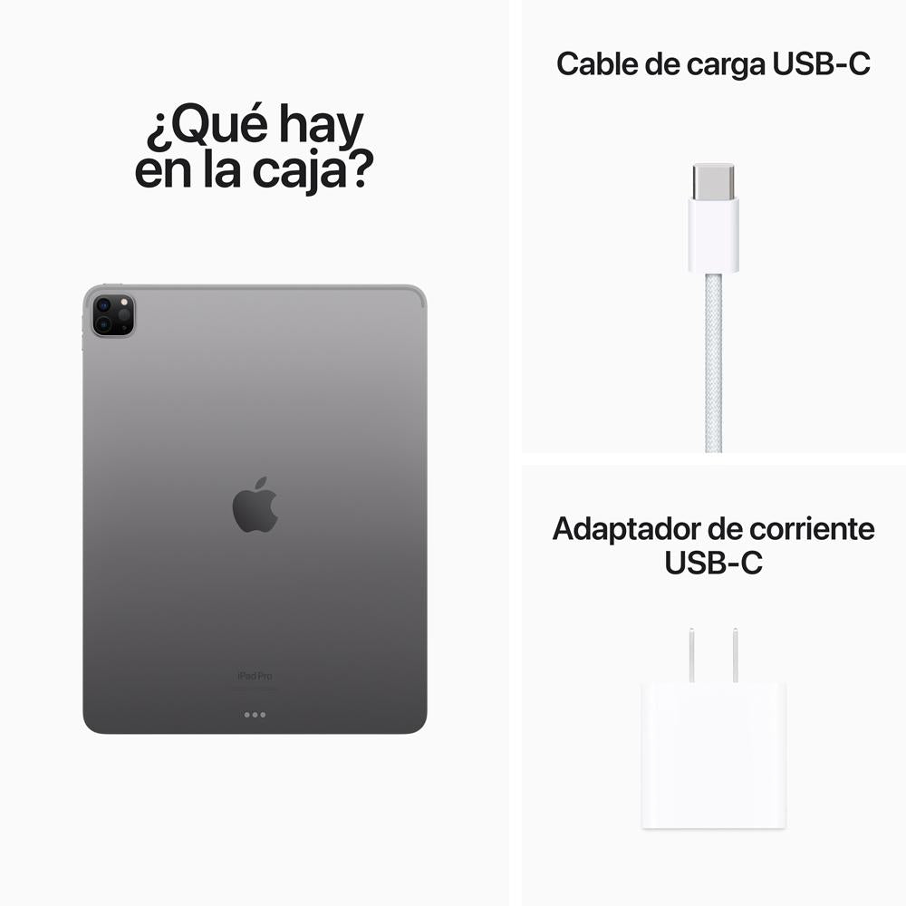 2022 Apple iPad Pro 12.9-inch (6th Generation) with Wi-Fi, 256GB Storage - Space Gray | Perfect for Graphic Design, Video Editing & Professional Work