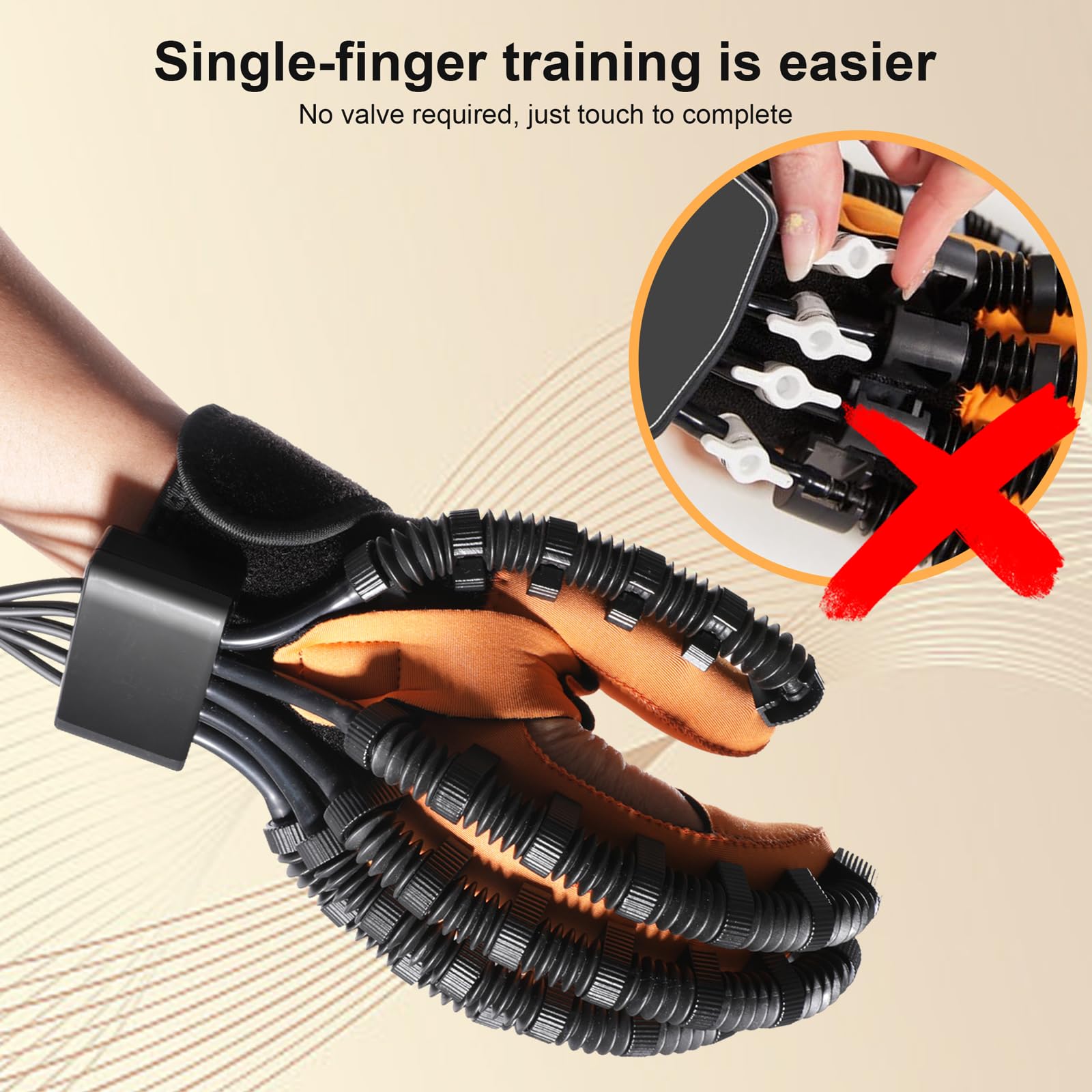 Upgraded MZU Robot Rehabilitation Glove - Hand Recovery & Stroke Therapy Gloves for Cerebral Palsy, Hemiplegia & Hand Rehabilitation - Ideal for Post-Stroke Recovery, Physical Therapy & Home Use