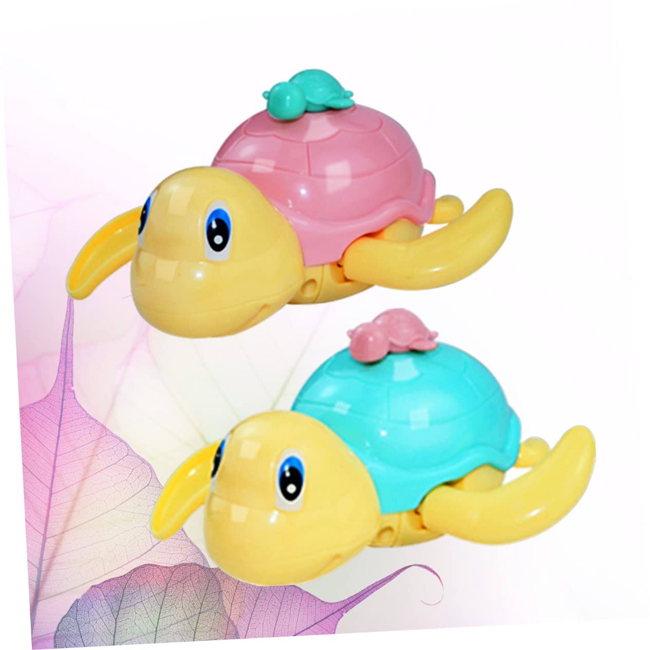 TOYANDONA 4-Piece Wind-Up Bath Toys Set - Fun Clockwork Swimming Animals for Kids Bath Time & Pool Play - Perfect Water Play Toys for Toddlers & Infants