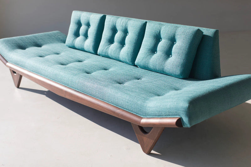 Handmade Solid Wood Designer Sofa - Modern Living Room Furniture for Home & Office Comfort