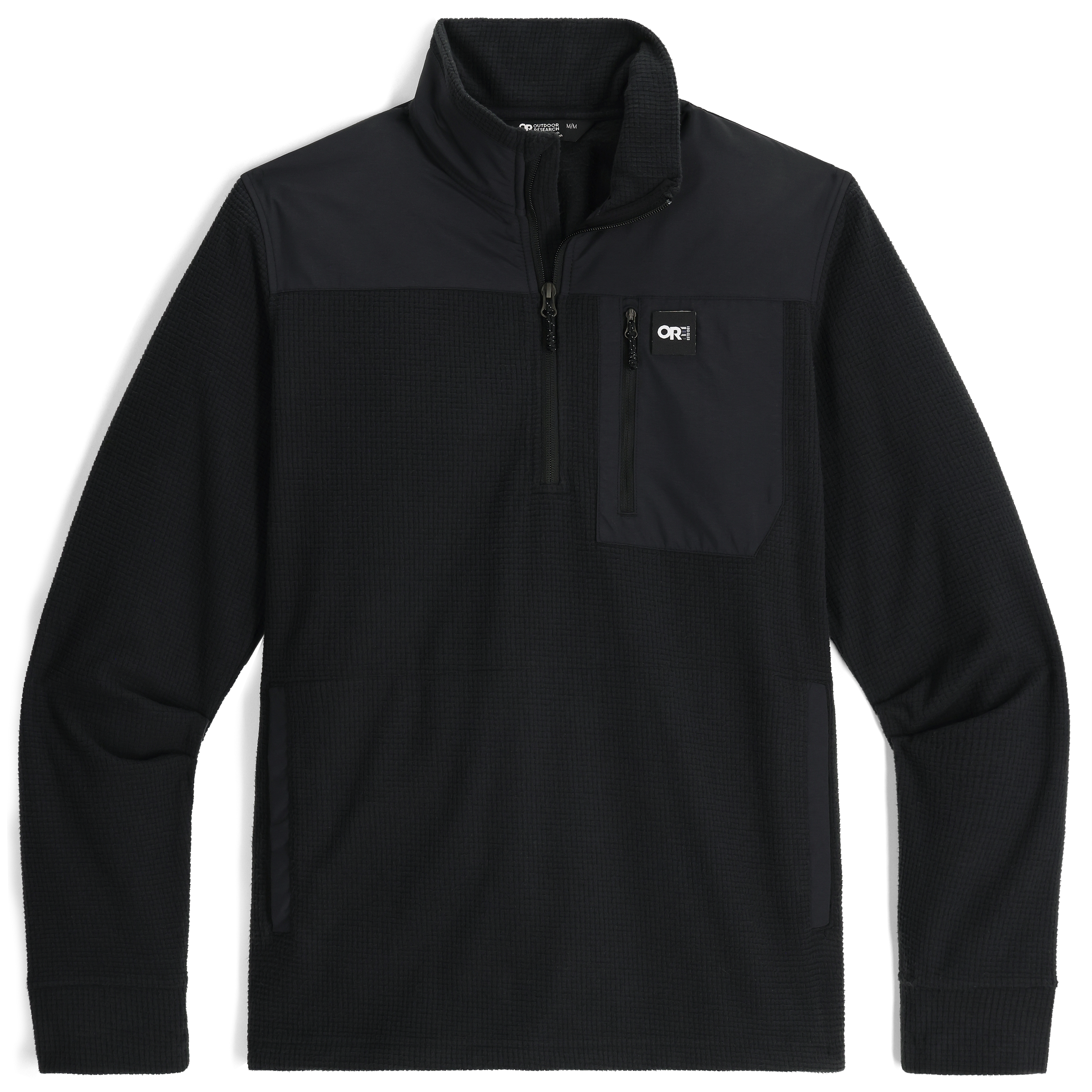 Men's Trail Mix Fleece Quarter Zip Pullover - Lightweight Hiking Jacket for Outdoor Adventures & Casual Wear