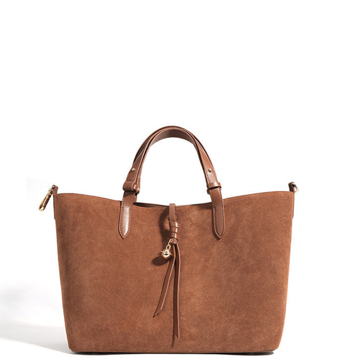 Stylish Women's Leather Tote Bag - Premium Genuine Leather Handbag for Work, Travel & Everyday Use | Spacious Designer Shoulder Bag for Office, Shopping & Commuting