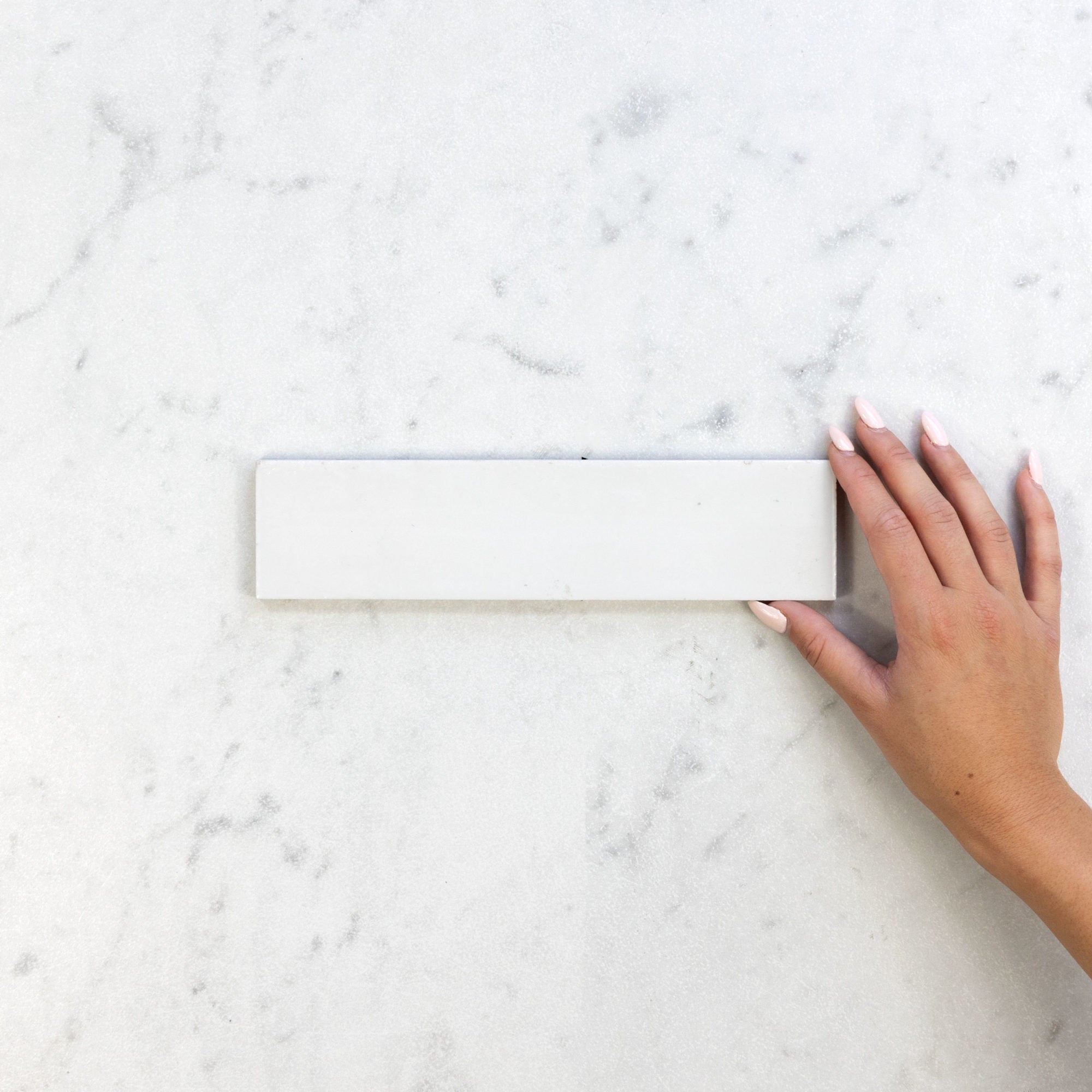 Handmade Zellige 1.0 Canvas Juniper Polished Ceramic Tile - Perfect for Kitchen Backsplash, Bathroom Walls & Boho Home Decor
