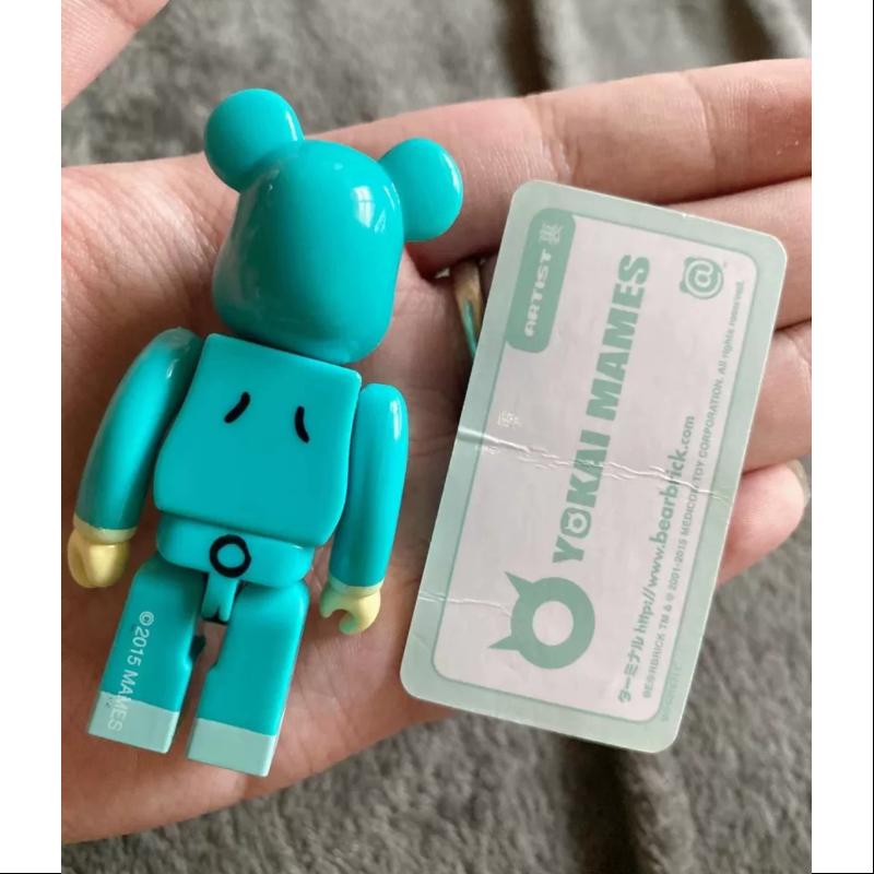 Bearbrick Series 31 Secret Yokai Mamezu 100% Collectible Vinyl Art Toy - Limited Edition Japanese Anime Figure for Display & Gift Giving - Perfect for Home Decor, Office Collection, and Anime Enthusiasts