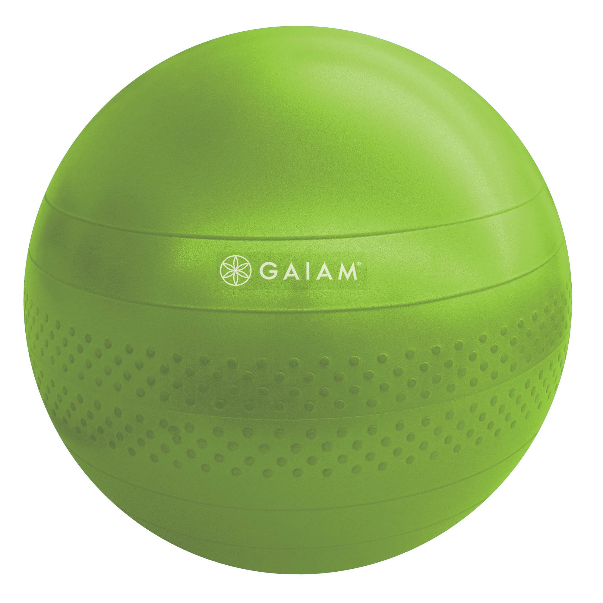 Gaiam Restore Strong Back Stability Ball Kit - Exercise & Yoga Ball for Core Strength, Posture Support & Back Pain Relief - Perfect for Home Gym, Office & Physical Therapy