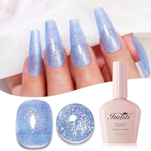Light Blue Iridescent Glitter
