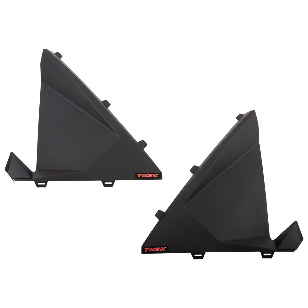 2022 Polaris RZR Pro R Ultimate Black Plastic Lower Door Inserts by TUSK | Durable UTV Accessories for Off-Road Protection & Style | Perfect for Trail Riding, Mudding & Desert Adventures