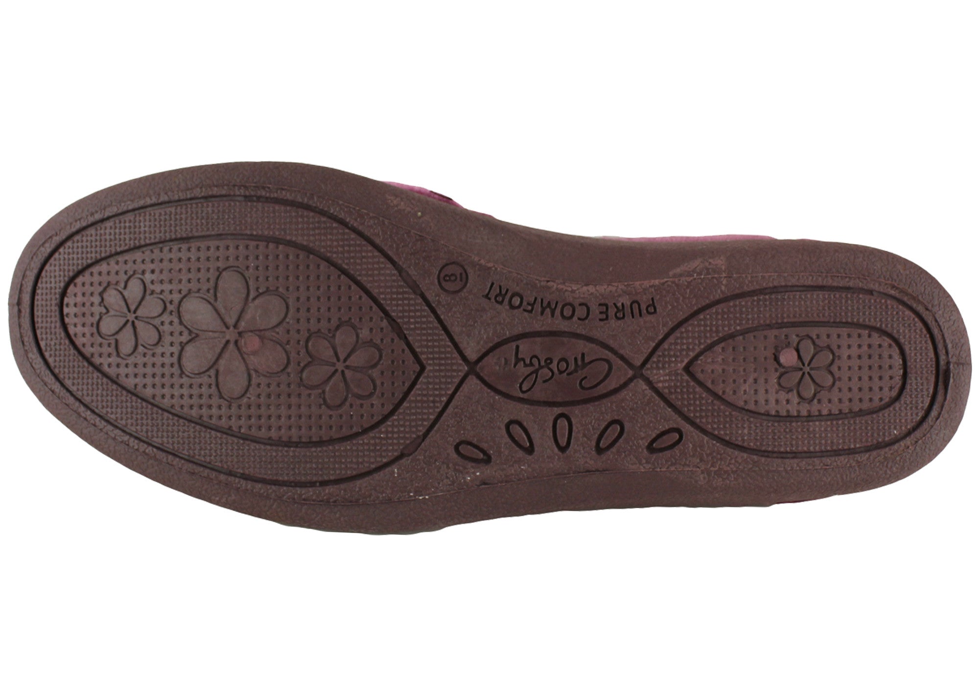 Grosby Sasha Women's Comfortable Indoor Slippers - Soft Plush House Shoes for Relaxing at Home, Lounging & Cozy Winter Wear