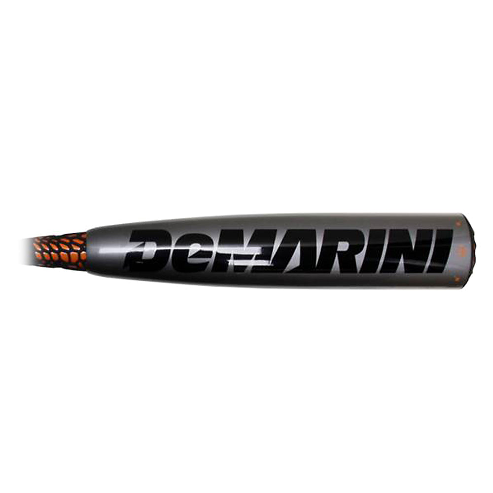 DeMarini CF6 CFX14 Senior League Baseball Bat - Lightweight & Durable Gray/Orange Design for High Performance | Perfect for Competitive Games & Training