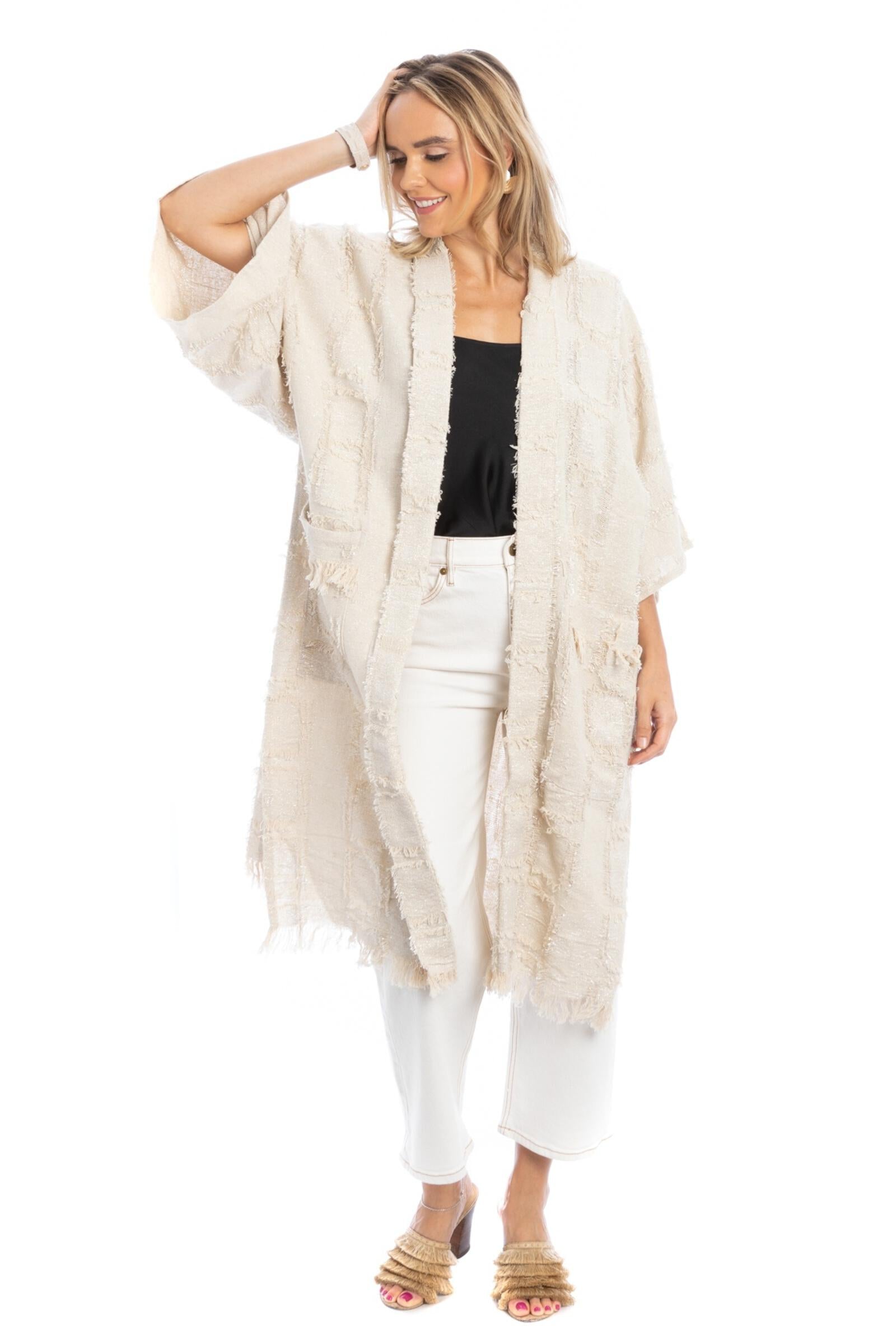 Stylish Long Jacket for Women - Trendy Outerwear for Fall & Winter - Perfect for Casual Wear, Office & Outdoor Activities