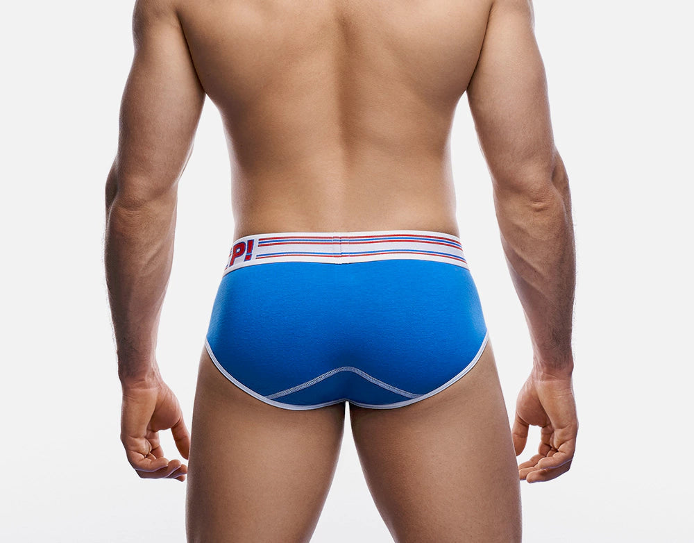 PUMP! Velocity Mesh Brief - High-Performance Men's Underwear for Sports & Workout - Comfortable & Breathable for Running, Gym & Active Lifestyle