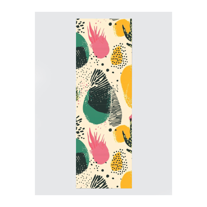 Custom Personalized Yoga Mat 6mm Thick - Non-Slip Eco-Friendly Exercise Mat with Your Own Design - Perfect for Home Yoga, Pilates & Meditation Practice
