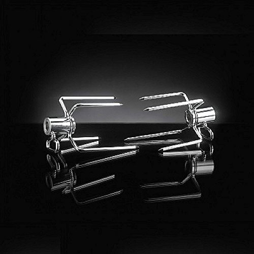 Premium Commercial-Grade HD Rotisserie Forks - Chrome Plated Meat Forks with 1/2