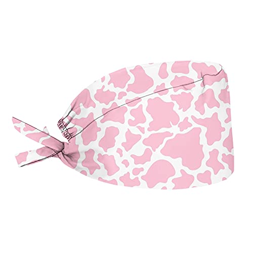 Pink Cow Print