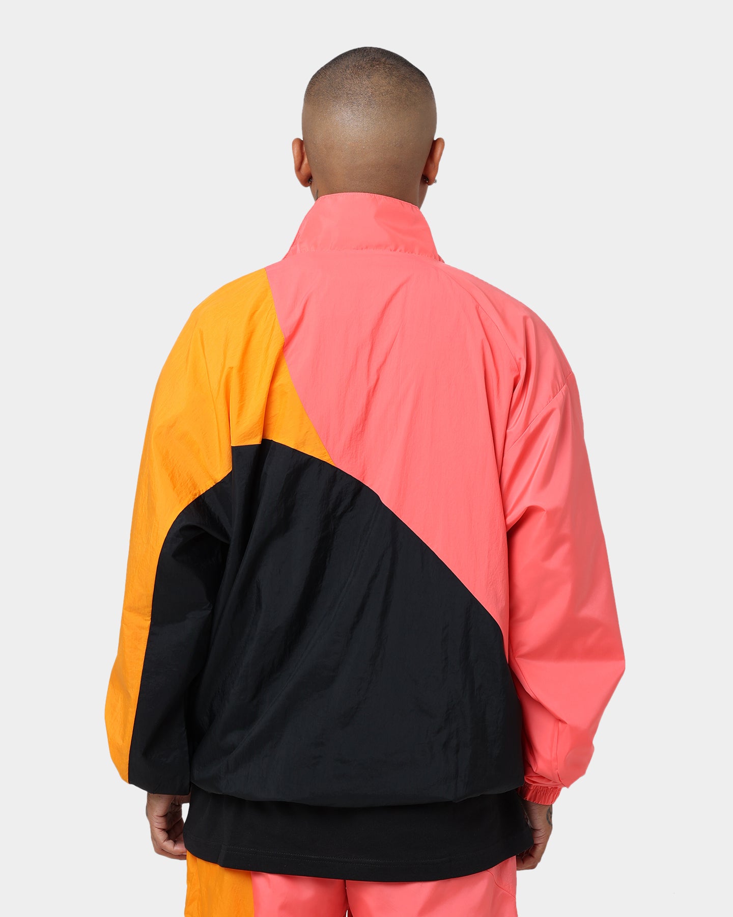 Adidas Adicolor Colorblock Track Jacket for Men & Women - Black/Semi Turb - Lightweight Running & Training Jacket - Perfect for Gym, Jogging & Casual Wear