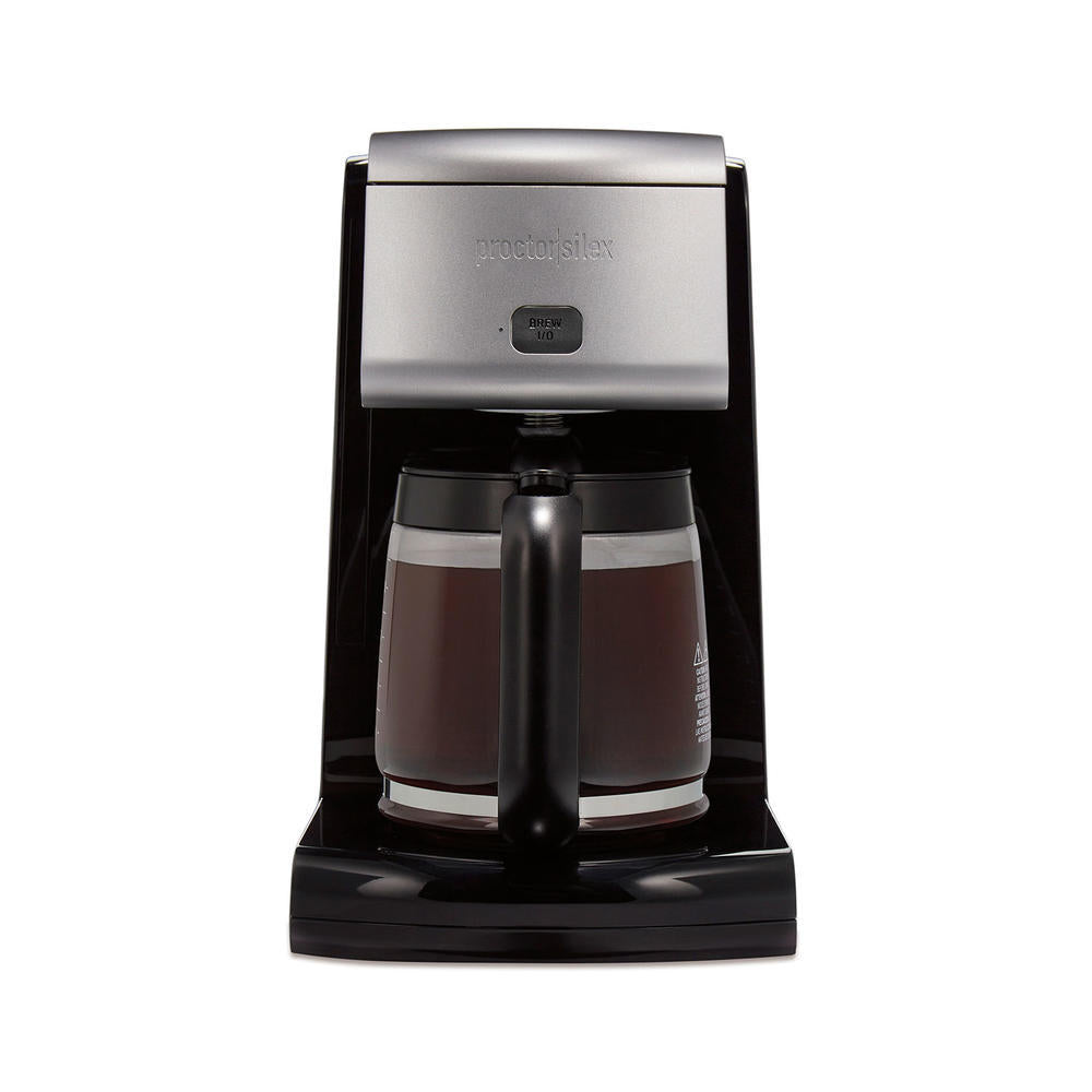 Proctor Silex 43686 FrontFill 12 Cup Coffee Maker - Drip Coffee Machine for Home & Office, Perfect for Large Families & Entertaining Guests