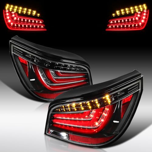 Jet Black Housing Clear Lens Red Light Bar