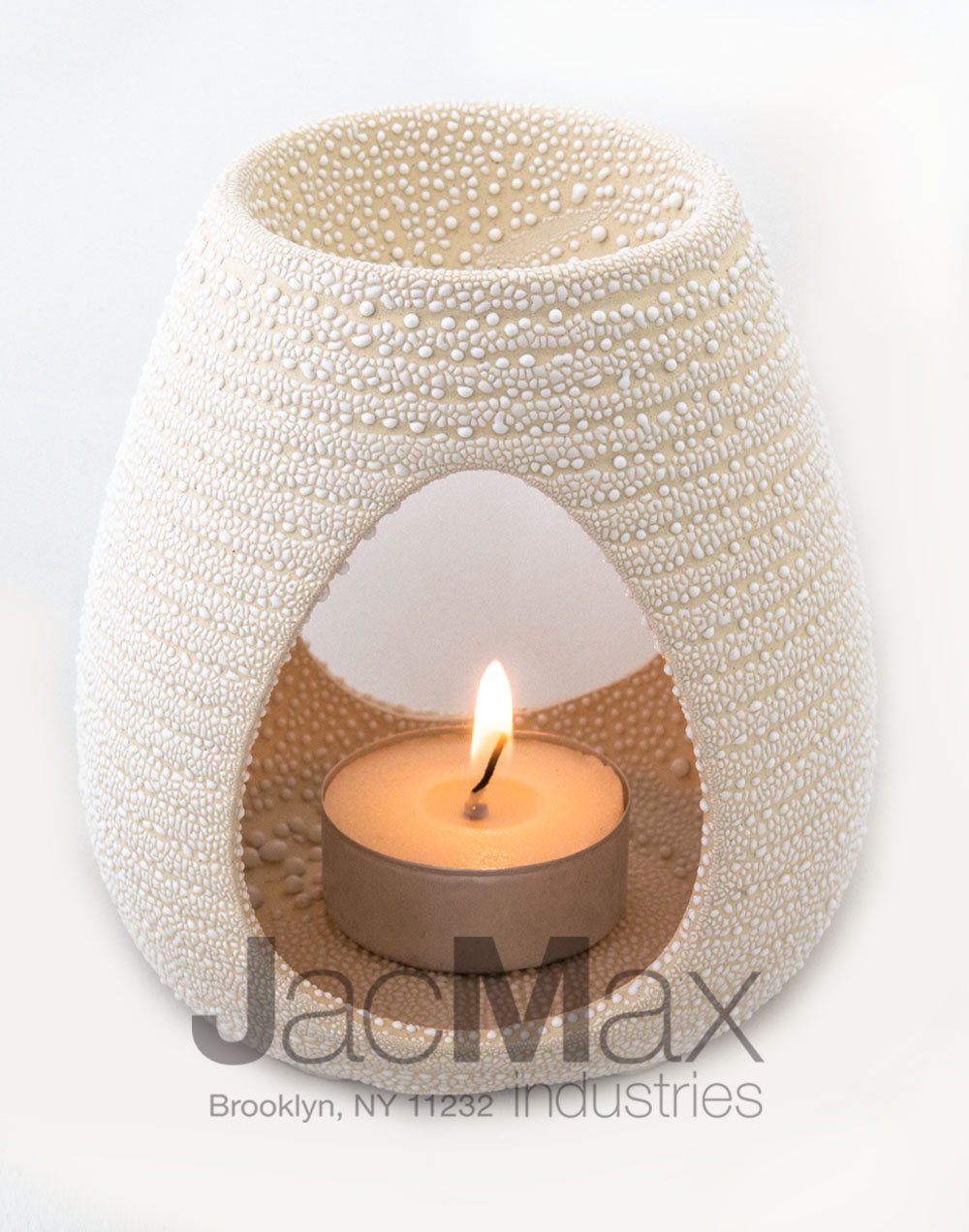 Premium Ceramic Oil and Wax Warmer Lamp - White Fragrance Burner for Essential Oils & Aromatherapy | Perfect for Home, Office, Spa Relaxation and Gift Giving