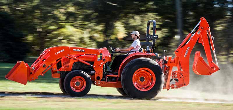 Kubota L4701HSTRC 46.3 HP Compact Tractor - 4WD Diesel Utility Tractor for Farming, Landscaping & Property Maintenance