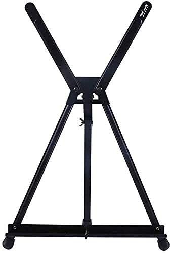 Adjustable Iron Tripod Artist Easel Stand - Portable Desktop Painting Easel for Canvas Display with Spin & Slope Control | Perfect for Art Studios, Classrooms & Home Decor