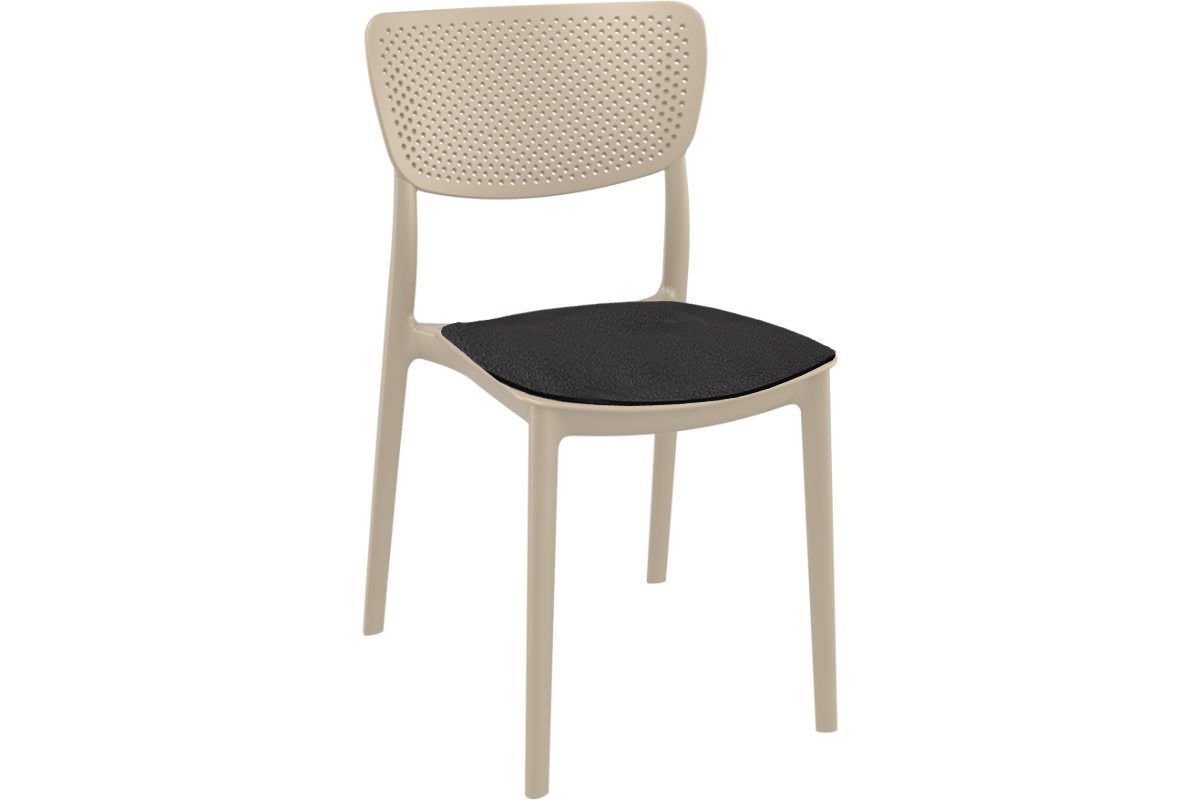 Stackable Lucy Dining Chair - Indoor/Outdoor Use for Restaurants, Cafes, and Home Patios | Durable & Stylish Seating Solution