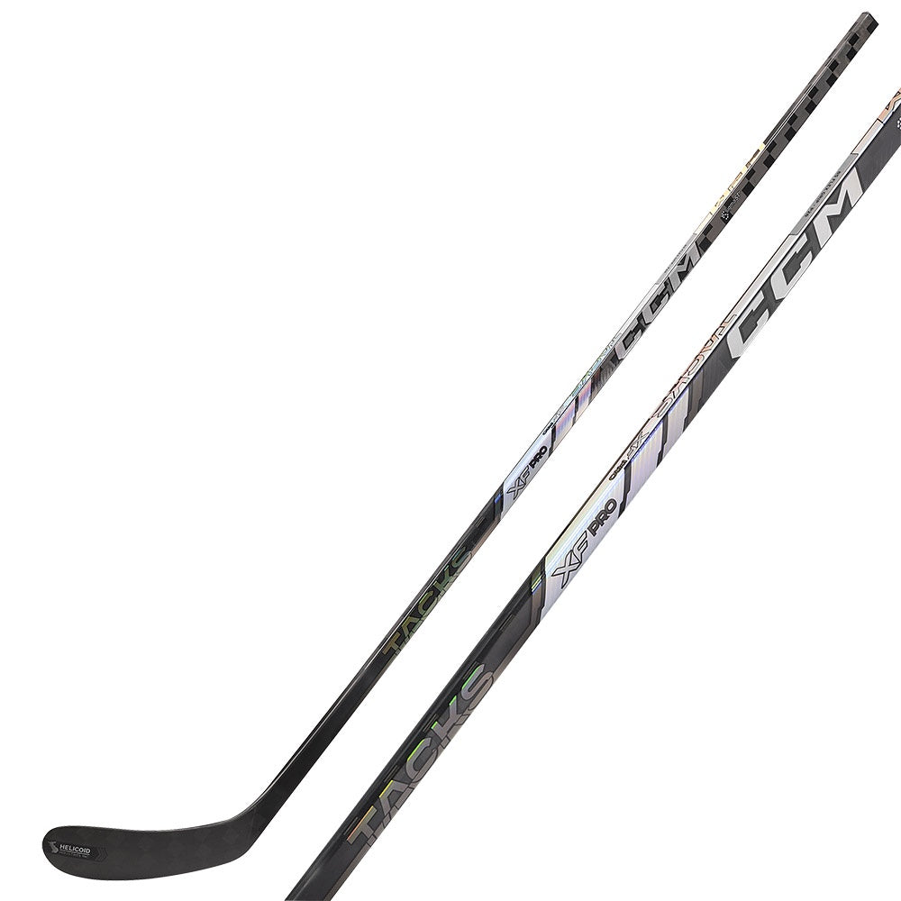 CCM Tacks XF Pro Junior Ice Hockey Stick - Lightweight Composite Hockey Stick for Youth Players - Perfect for Practice, Training & Competitive Games
