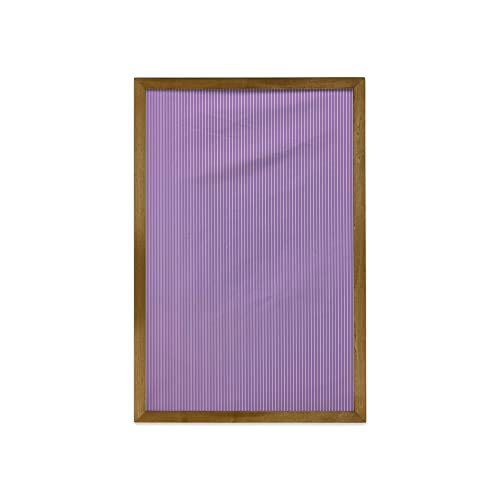 Lavender and White