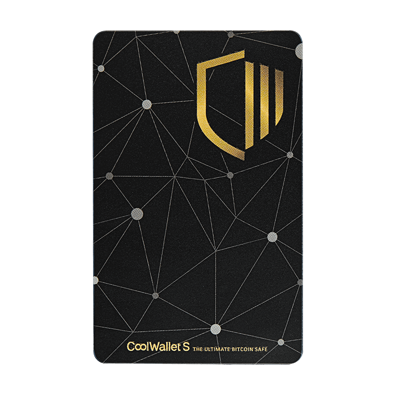 CoolWallet S - Secure Bluetooth Bitcoin & Cryptocurrency Hardware Wallet | Cold Storage for BTC, ETH, XRP | Mobile Crypto Management for Travel & Daily Transactions