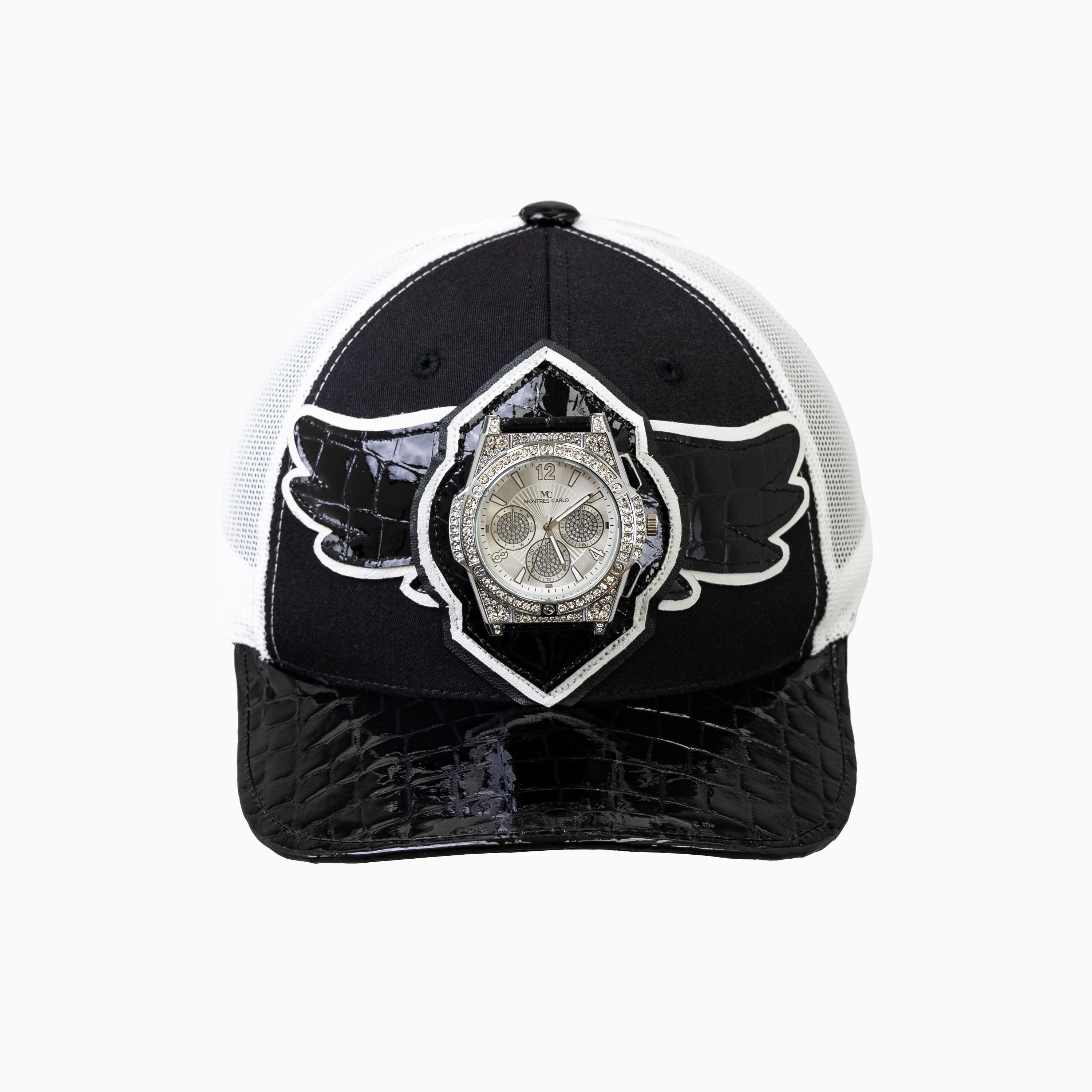 Breyer's Buck 50 Wool Trucker Hat with Leather Visor - Vintage Style Unisex Cap for Outdoor, Hiking & Casual Wear