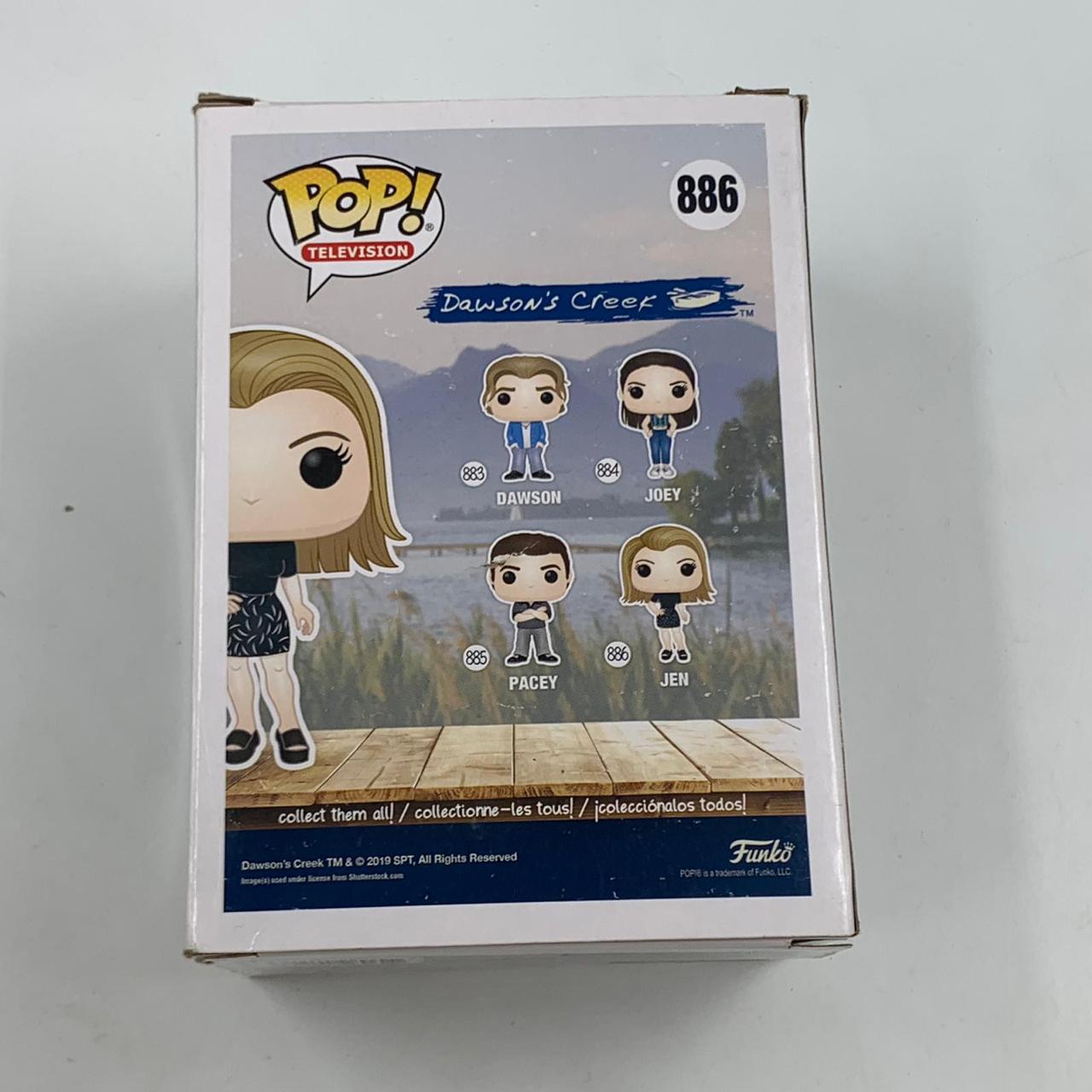 Dawson's Creek Jen Lindley #886 Pop Vinyl Figure Collectible - Perfect for TV Show Fans, Pop Culture Collectors & Home Office Decor