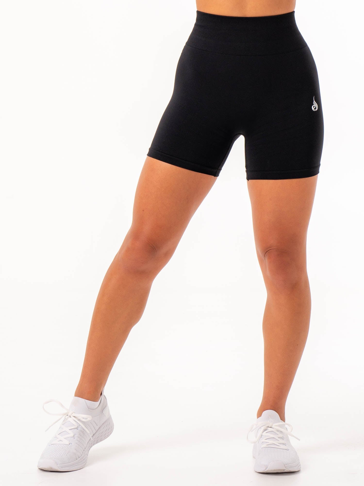 Lift 2.0 BBL Seamless Shorts for Women - Butt Lifting Workout Shorts Black | High Waisted Gym Leggings for Yoga, Running & Fitness
