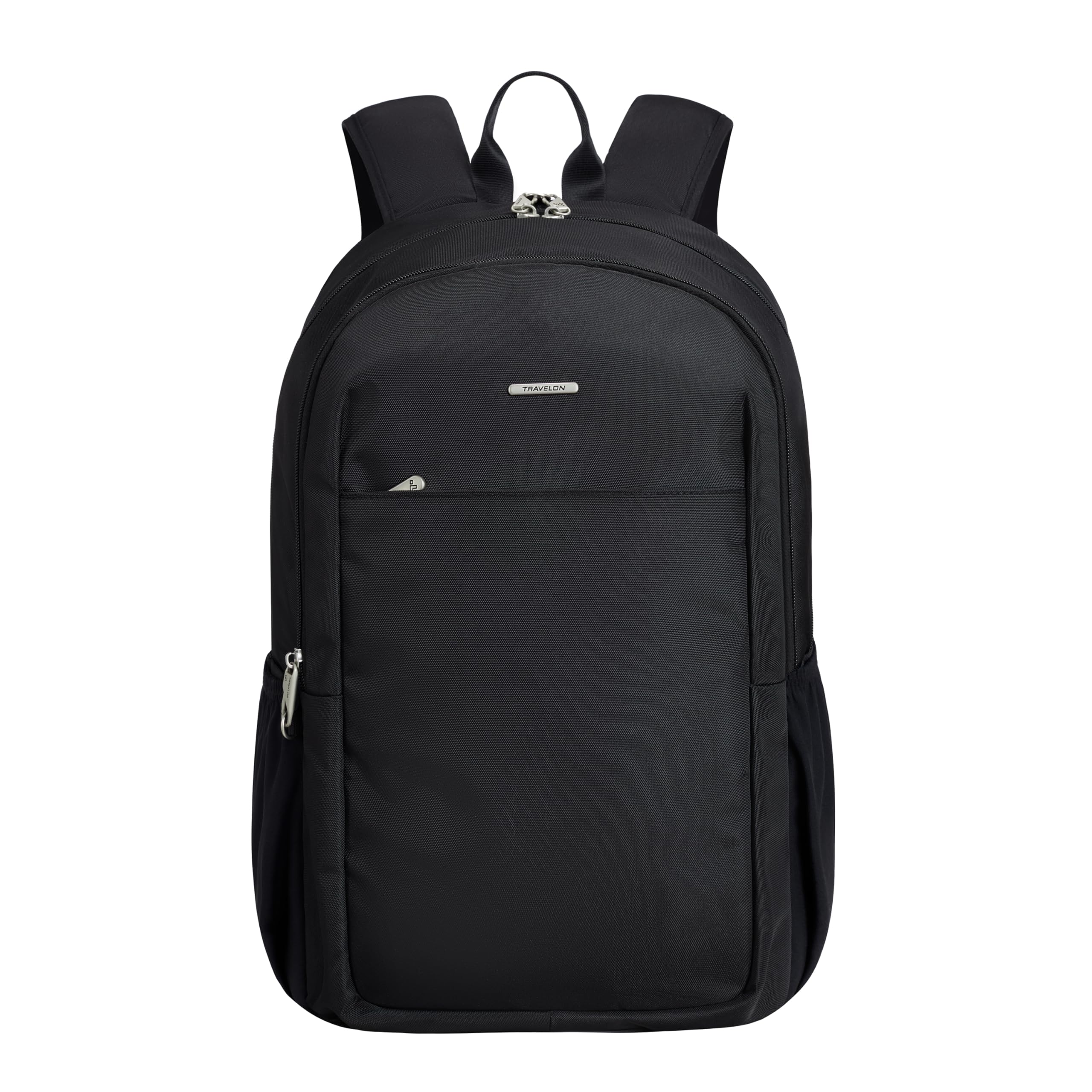 Travelon Classic Journeys 25L Anti-Theft Travel Backpack for Men & Women - Lightweight Carry-On Backpack for Commuting, Hiking & Airplane Travel