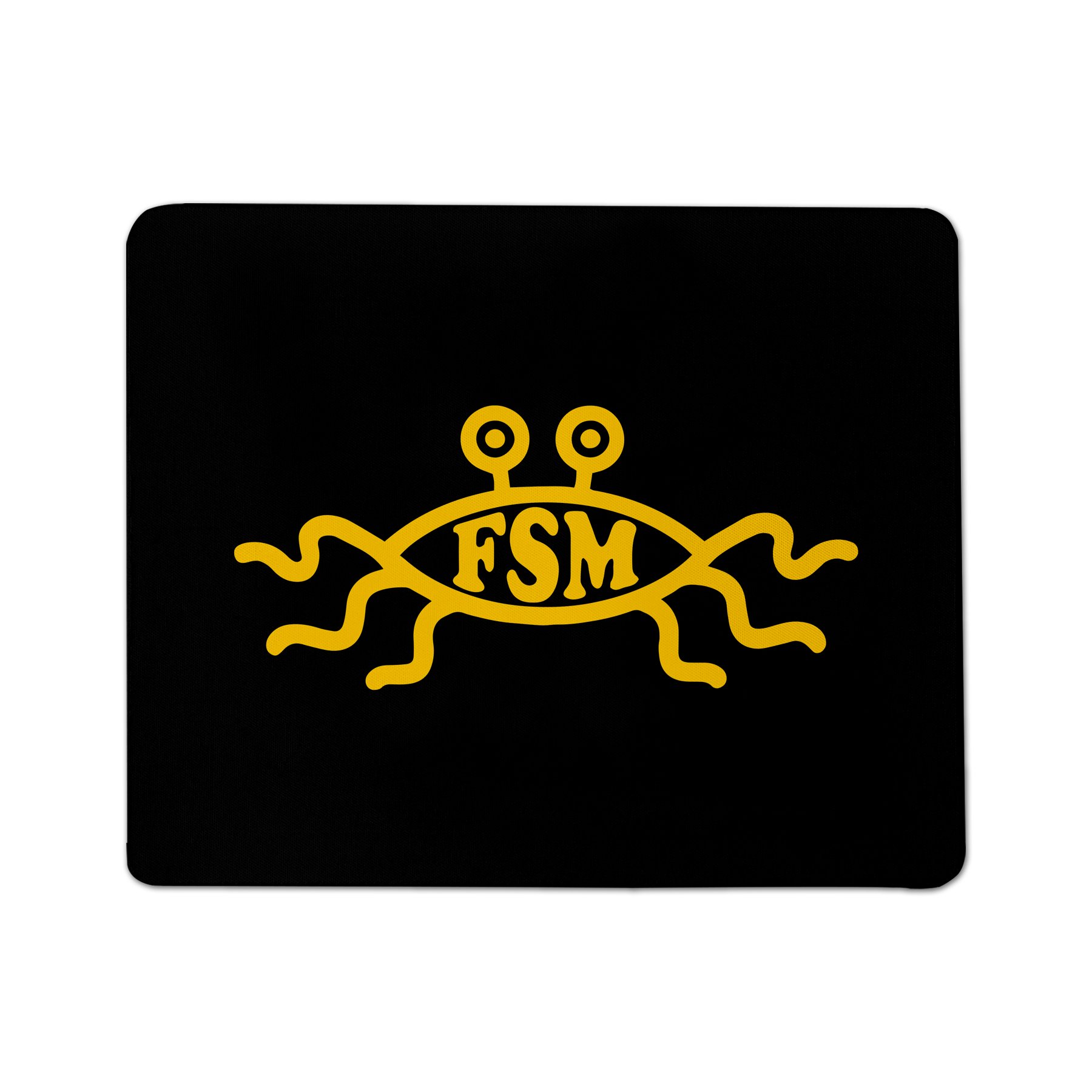 Flying Spaghetti Monster Mouse Pad - Non-Slip Gaming Mouse Mat with Ergonomic Design for PC, Laptop & Office Use - Perfect Gift for Gamers & FSM Fans