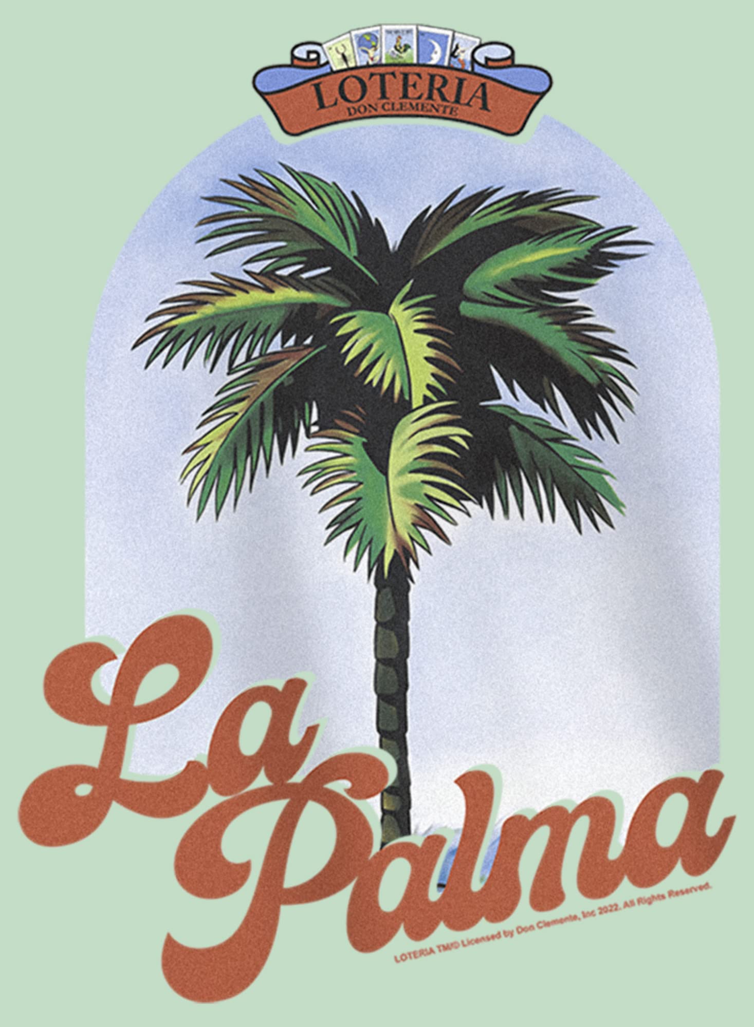 Loteria Palma Girls Short Sleeve Tee - Casual Summer Outfit
