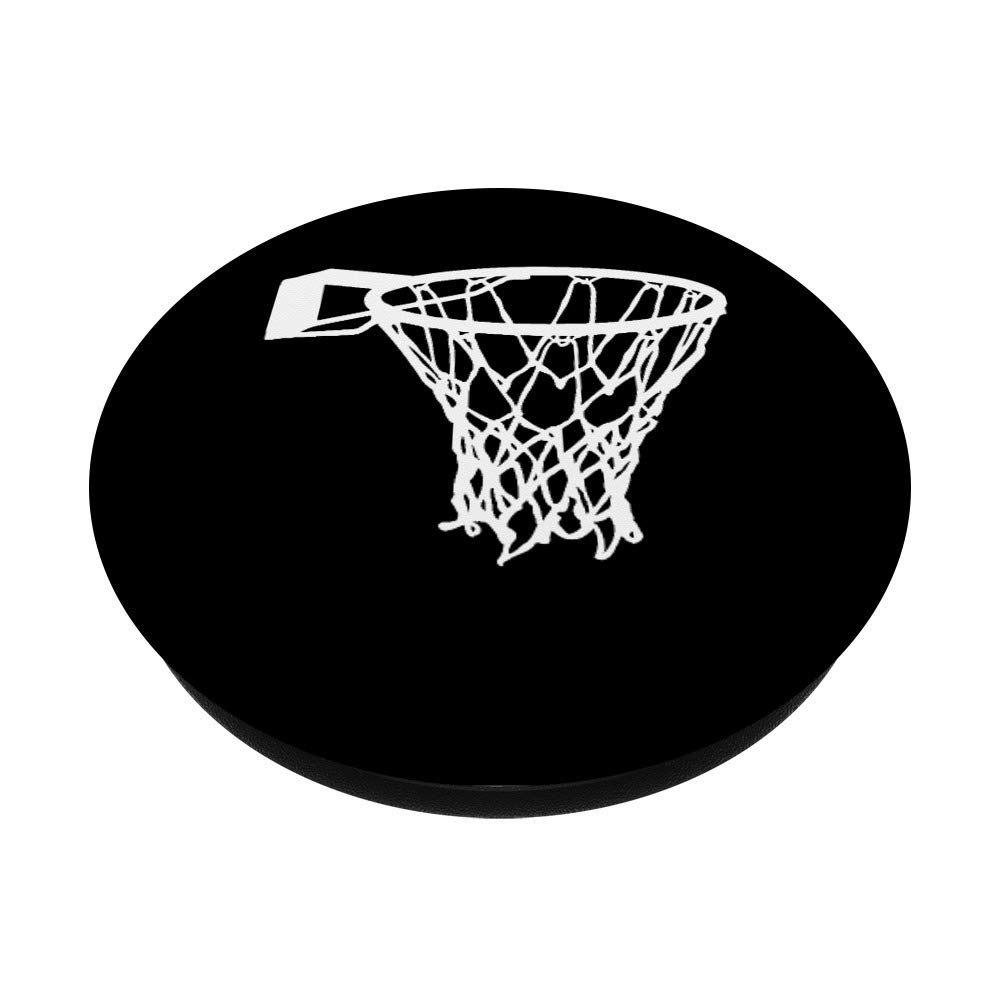 Basketball Hoop PopSockets Phone Grip & Stand - Compatible with iPhone, Samsung, Tablets - Perfect for Sports Fans, Game Days & Everyday Use