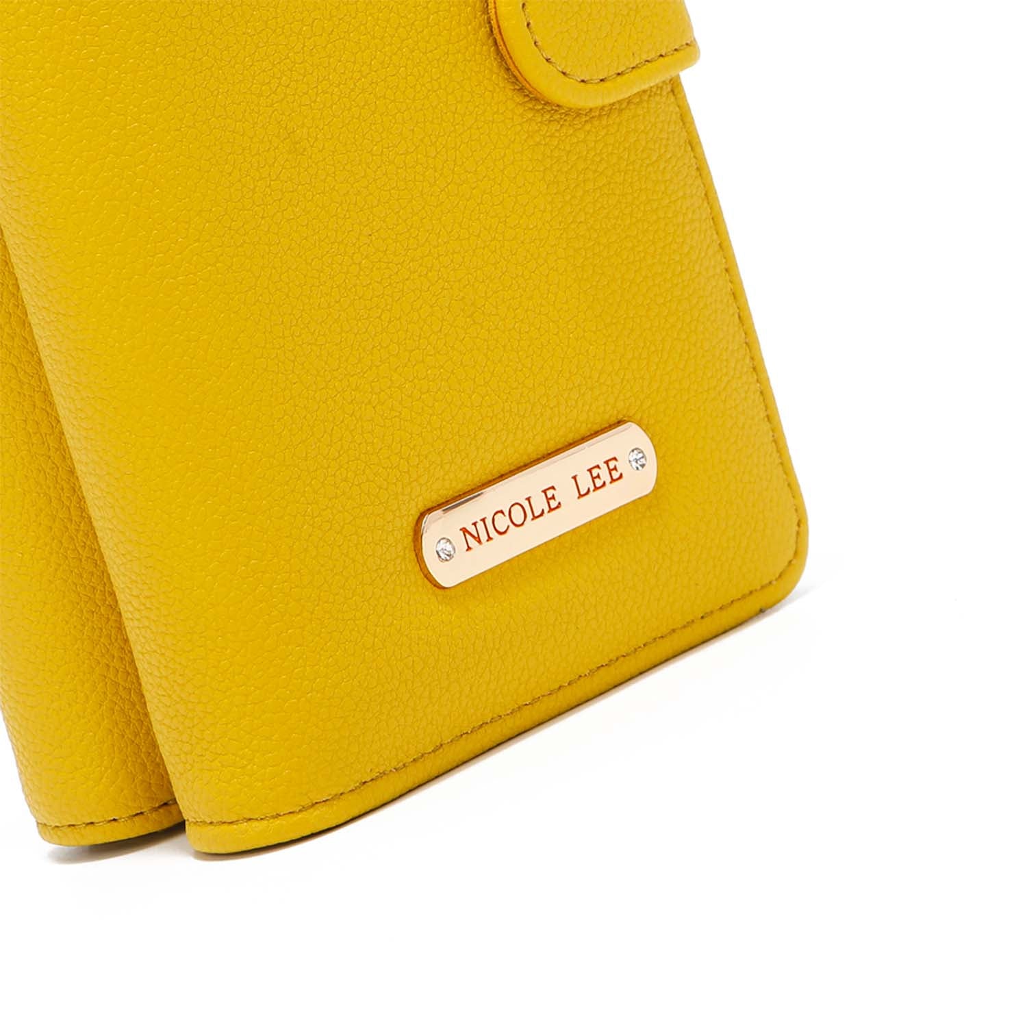 2-Piece Solid Phone Case with Crossbody Wallet - Stylish & Secure for iPhone & Samsung - Perfect for Travel, Shopping & Everyday Use