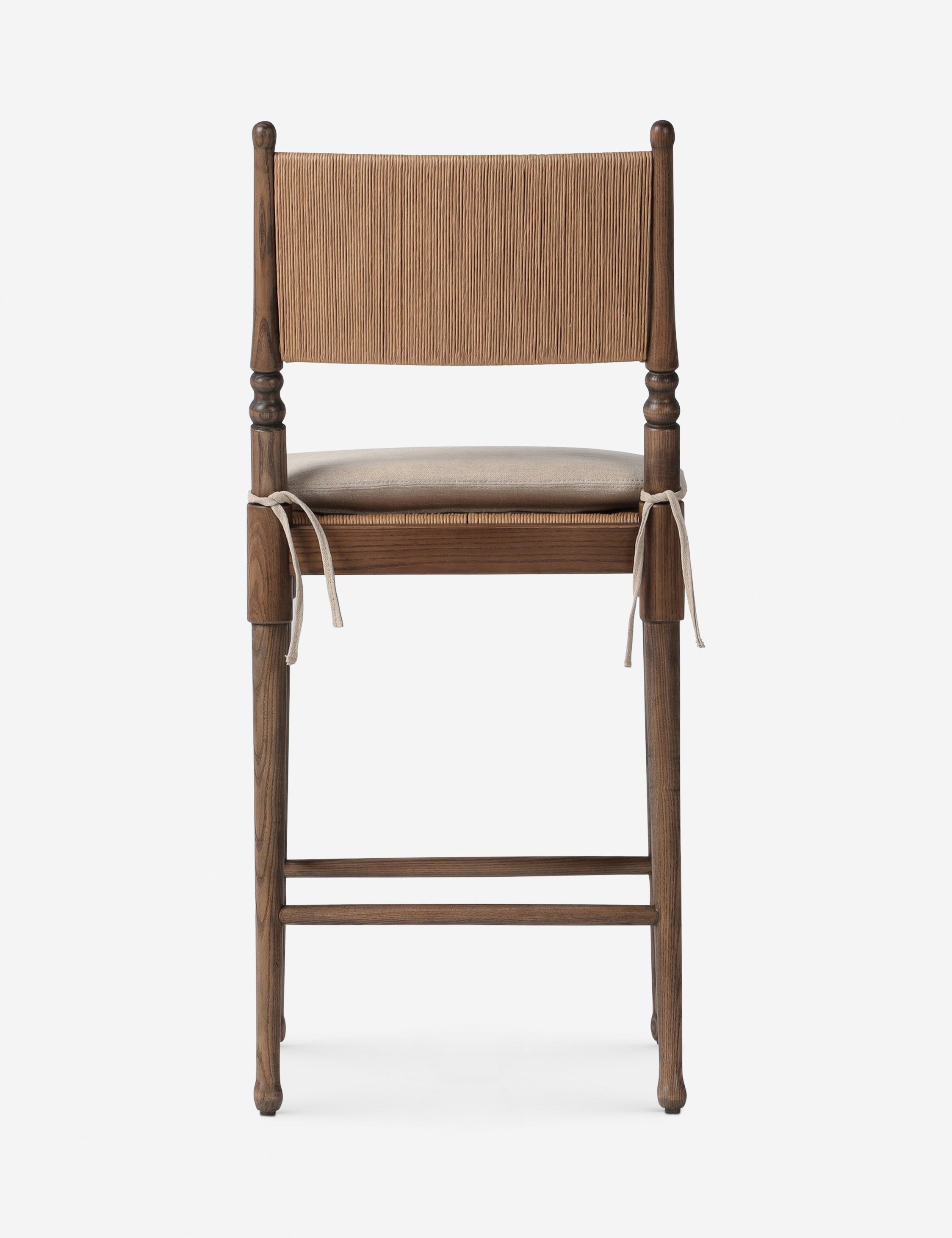Fayth Bar and Counter Stool by Amber Lewis x Four Hands - Modern Kitchen Island & Breakfast Bar Stools for Home Decor