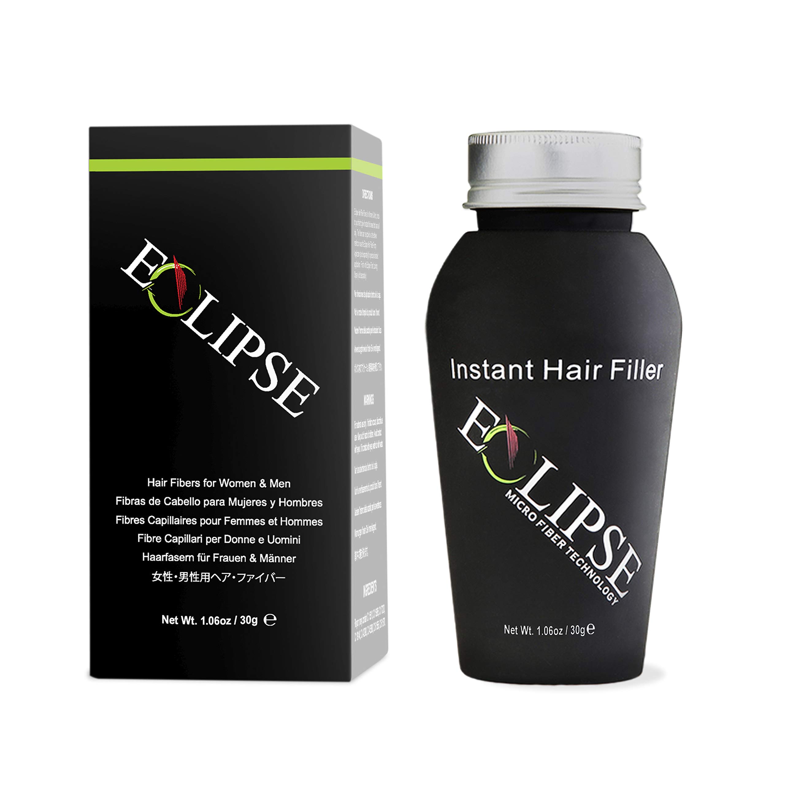 ECLIPSE Dark Blonde Hair Fibers for Thinning Hair - Instant Hair Loss Concealer for Women & Men (30g) | 100% Undetectable Hair Building Fibers | Perfect for Daily Use, Special Occasions & Confidence Boosting