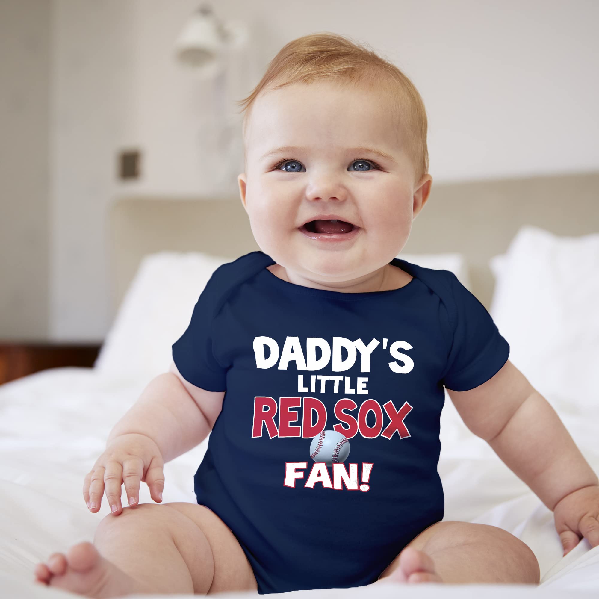 Baby Red Sox Fan Bodysuit - Cute Baseball Outfit for Game Day