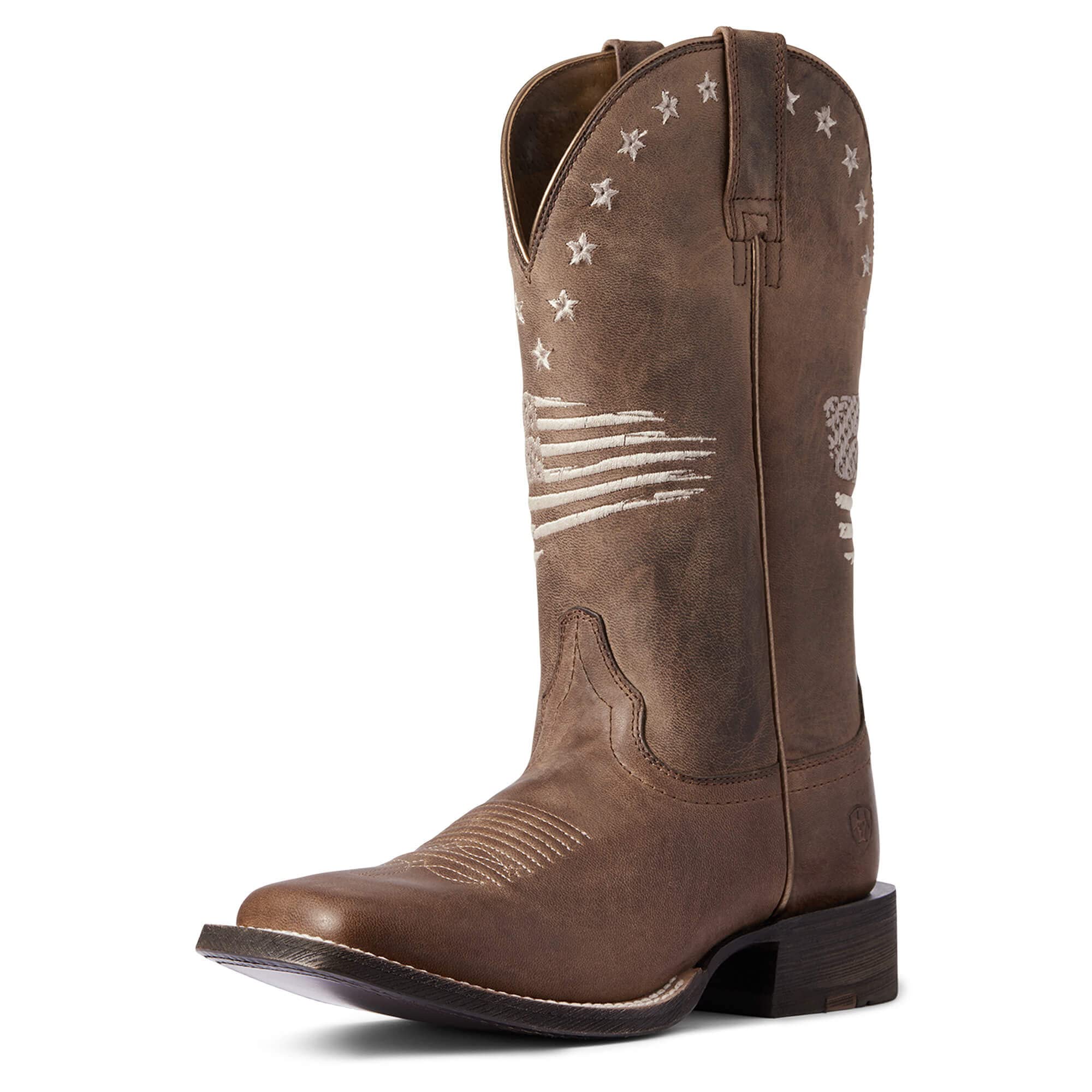 Ariat Women's Circuit Patriot Western Boot - Comfortable Cowgirl Boots for Riding, Country Fashion & Outdoor Activities