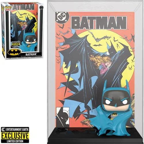 DC Comics Batman #423 McFarlane Pop! Vinyl Comic Cover Figure with Protective Case - EE Exclusive #05 - Perfect for Collectors, Display & Superhero Decor
