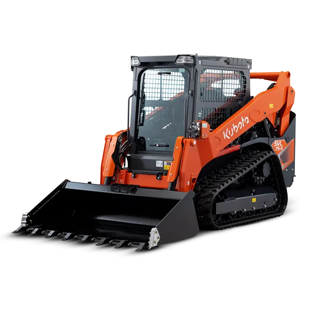 Kubota SVL75-3 Compact Track Loader | High-Performance Skid Steer for Construction & Landscaping | Durable Crawler Loader for Heavy-Duty Jobs